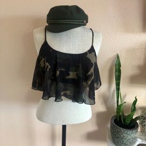 Poetry Camouflage Blouse